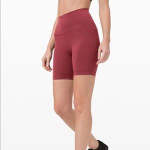 Lululemon Wonder train high rise short 6”